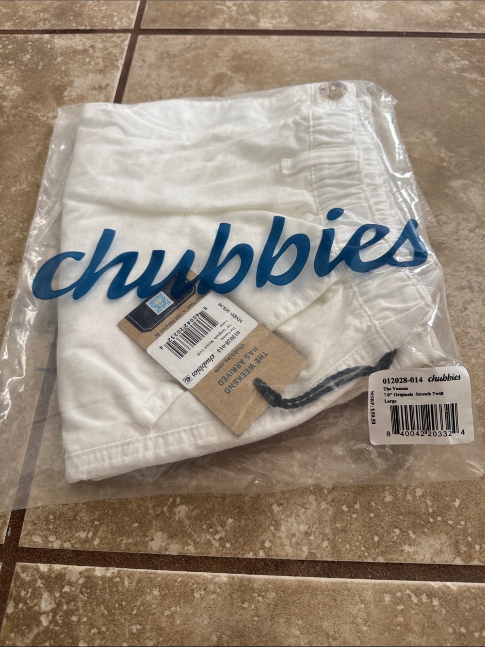 chubbies Men’s The Vannas 7.0” Originals Stretch Twill Shorts